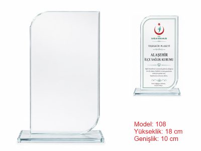 Cam Plaket Model No: 108