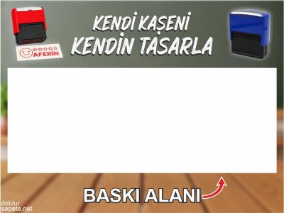 Motivasyon KAşe 16*41 mm baskı alanı