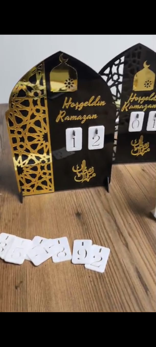 Ramazan Takvimi (Pleksi) - Görsel 2