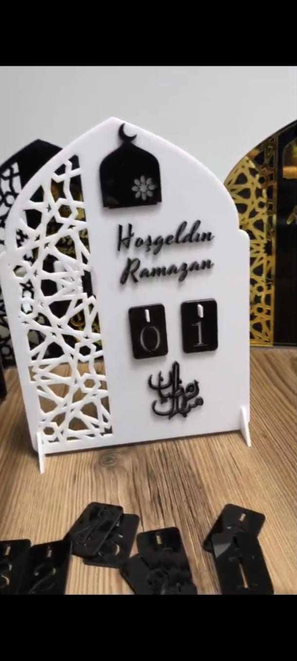 Ramazan Takvimi (Pleksi) - Görsel 3