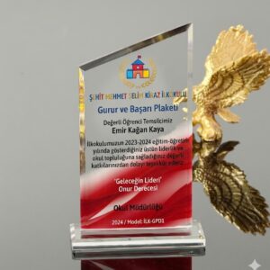 Cam kristal plaket modelleri