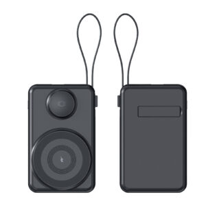 225501 KAYABEYİ 10.000 MAH SİYAH MAGSAFE ve WIRELESS POWERBANK