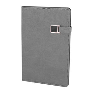 302722 ESENBOĞA GRİ TARİHSİZ DEFTER (13X21 CM)