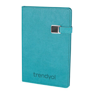 302723 ESENBOĞA TURKUAZ TARİHSİZ DEFTER (13X21 CM)