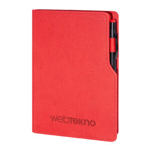 303004 BAHÇELİEVLER KIRMIZI TARİHSİZ DEFTER (14_5X21 CM)