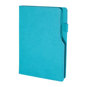 303023 BAHÇELİEVLER TURKUAZ TARİHSİZ DEFTER (14_5X21 CM)