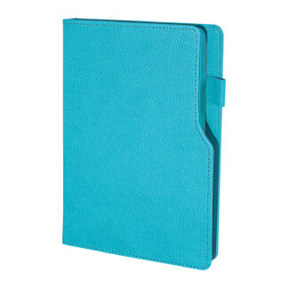 303023 BAHÇELİEVLER TURKUAZ TARİHSİZ DEFTER (14_5X21 CM)