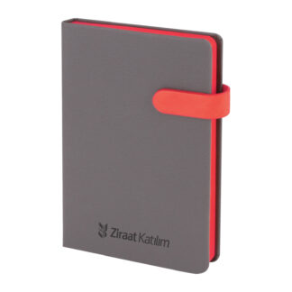 303804 ORAN KIRMIZI TARİHSİZ DEFTER (13X21 CM)