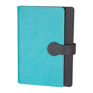 304923 SARAY TURKUAZ TARİHSİZ DEFTER (15X21 CM)