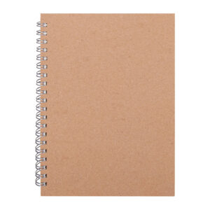 306718 ATAPARK KRAFT SPİRALLİ DEFTER (13X18_5 CM)