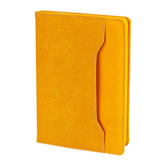 308106 KORU SARI TARİHSİZ DEFTER (15X21 CM)
