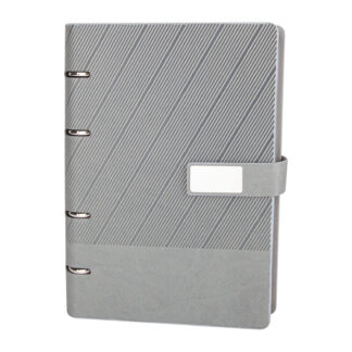 309222 BİRLİK GRİ ORGANİZER AJANDA (17_5x22_5CM)