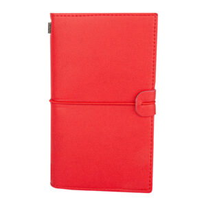 310004 KUĞULU KIRMIZI TARİHSİZ DEFTER (11_5X20 CM)