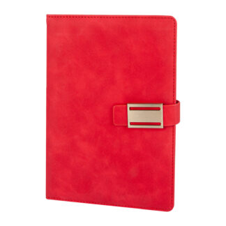 310104 AKINCI KIRMIZI TARİHSİZ DEFTER (15X21 CM)