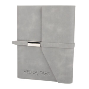 310222 MOGAN GRİ TARİHSİZ DEFTER (15x21 CM)