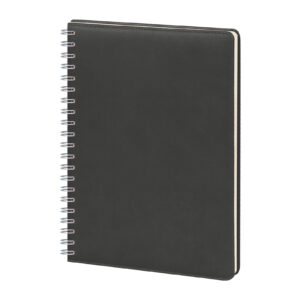 311501 GİMAT SİYAH TARİHLİ SPİRALLİ GÜNLÜK AJANDA (20X28 CM)