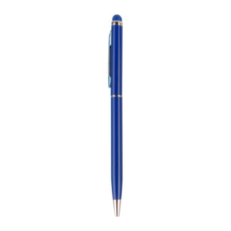 406705 BAYRAKLI LACİVERT METAL TÜKENMEZ KALEM