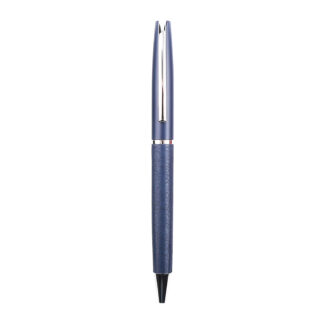 451905 SALİHLİ LACİVERT METAL DERİLİ TÜKENMEZ KALEM