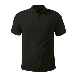 488901-S AÇELYA SİYAH S POLO YAKA TİŞÖRT