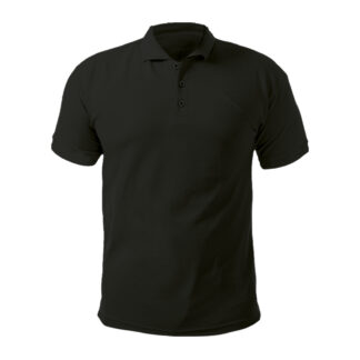 488901-S AÇELYA SİYAH S POLO YAKA TİŞÖRT