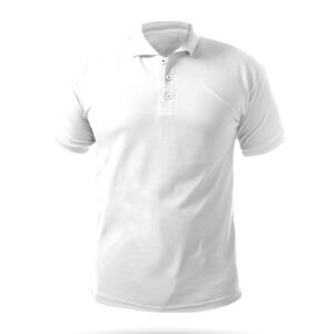 488902-L AÇELYA BEYAZ L POLO YAKA TİŞÖRT