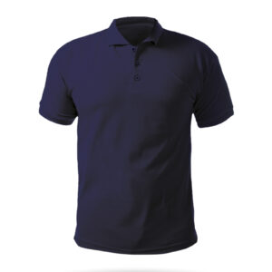 488905-XXL AÇELYA LACİVERT XXL POLO YAKA TİŞÖRT