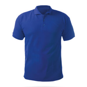 488926-XXL AÇELYA SAKS MAVİ XXL POLO YAKA TİŞÖRT