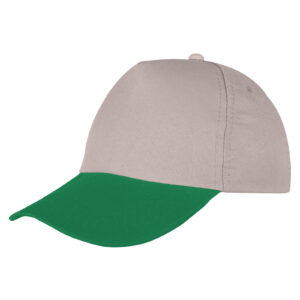 489459 PAPATYA BEJ-YEŞİL POLYESTER ŞAPKA