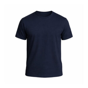 490205-XXL NERGİS LACİVERT SIFIR YAKA TİŞÖRT XXL