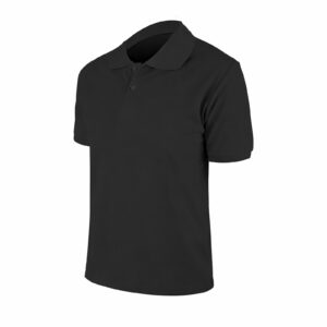 498501-M BEGONYA SİYAH M POLO YAKA TİŞÖRT