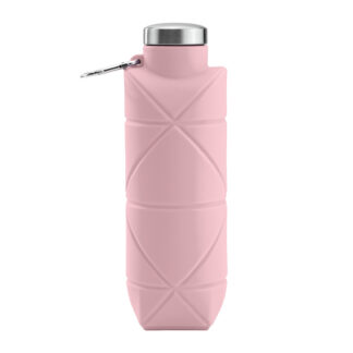 794013 AYDENİZ PEMBE 700 ML KATLANABİLİR SİLİKON MATARA