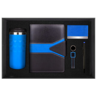 916705 POYRAZ LACİVERT HEDİYELİK SET