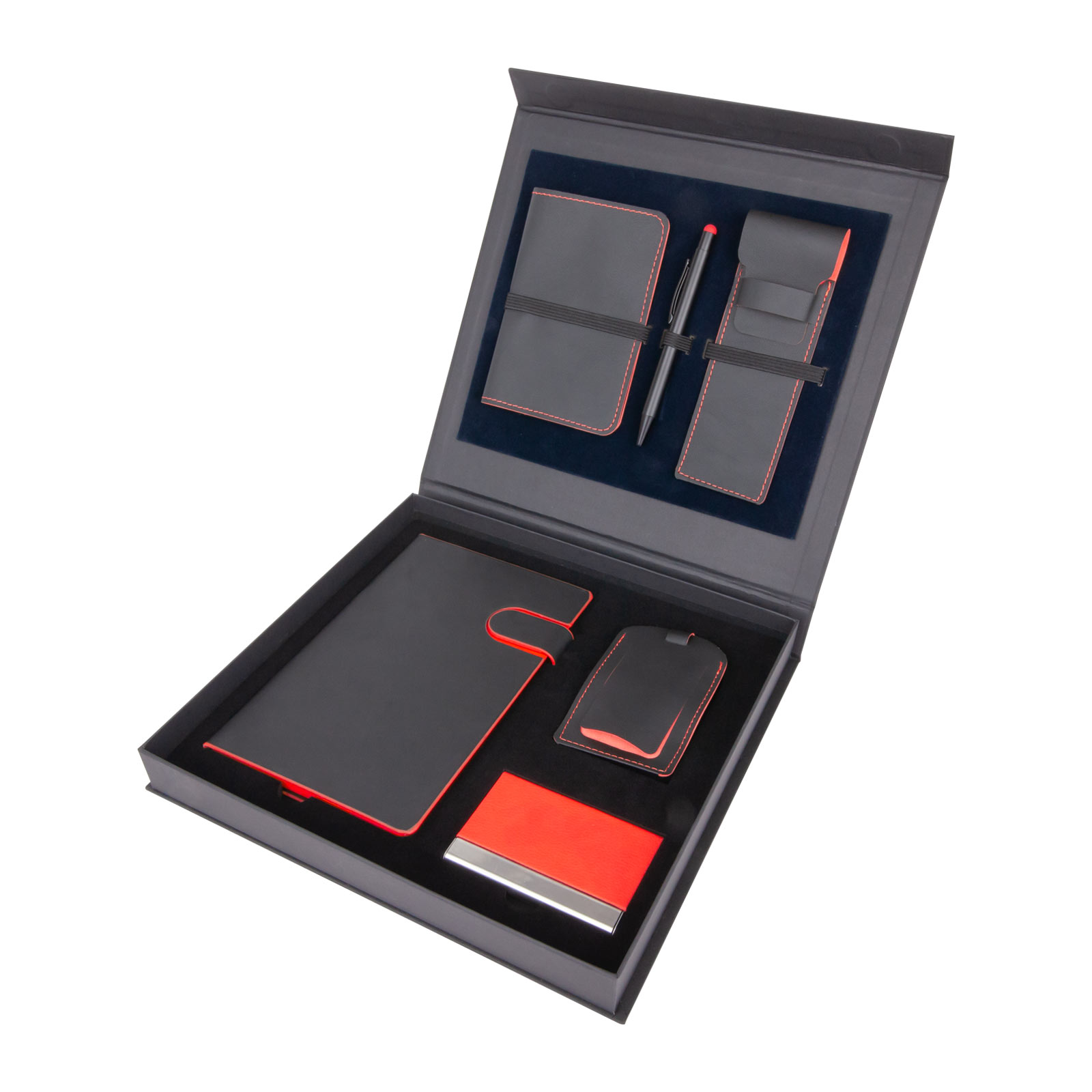 932004 DİKİLİTAŞ KIRMIZI HEDİYELİK SET