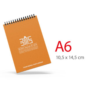 ALA-31 ALA-31 A6 KARTON KAPAKLI SPİRALLİ BLOKNOT