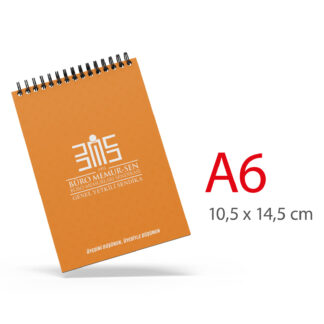 ALA-31 ALA-31 A6 KARTON KAPAKLI SPİRALLİ BLOKNOT