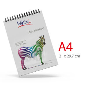 ALA-51 ALA-51 A4 KARTON KAPAKLI SPİRALLİ BLOKNOT