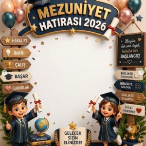 mezuniyet hatırası panosu 2026