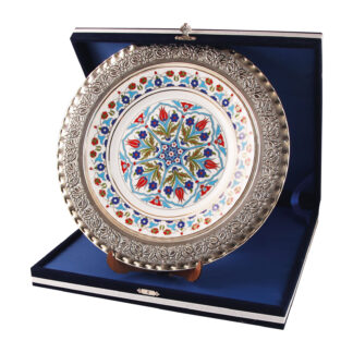 GPT-01 GPT-01 GÜMÜŞ İŞLEMELİ PLAKET TABAK