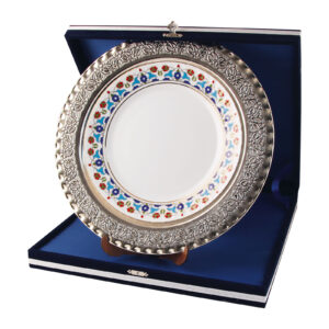 GPT-02 GPT-02 GÜMÜŞ İŞLEMELİ PLAKET TABAK