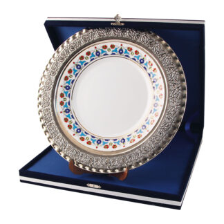 GPT-02 GPT-02 GÜMÜŞ İŞLEMELİ PLAKET TABAK